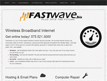 Tablet Screenshot of fastwave.biz